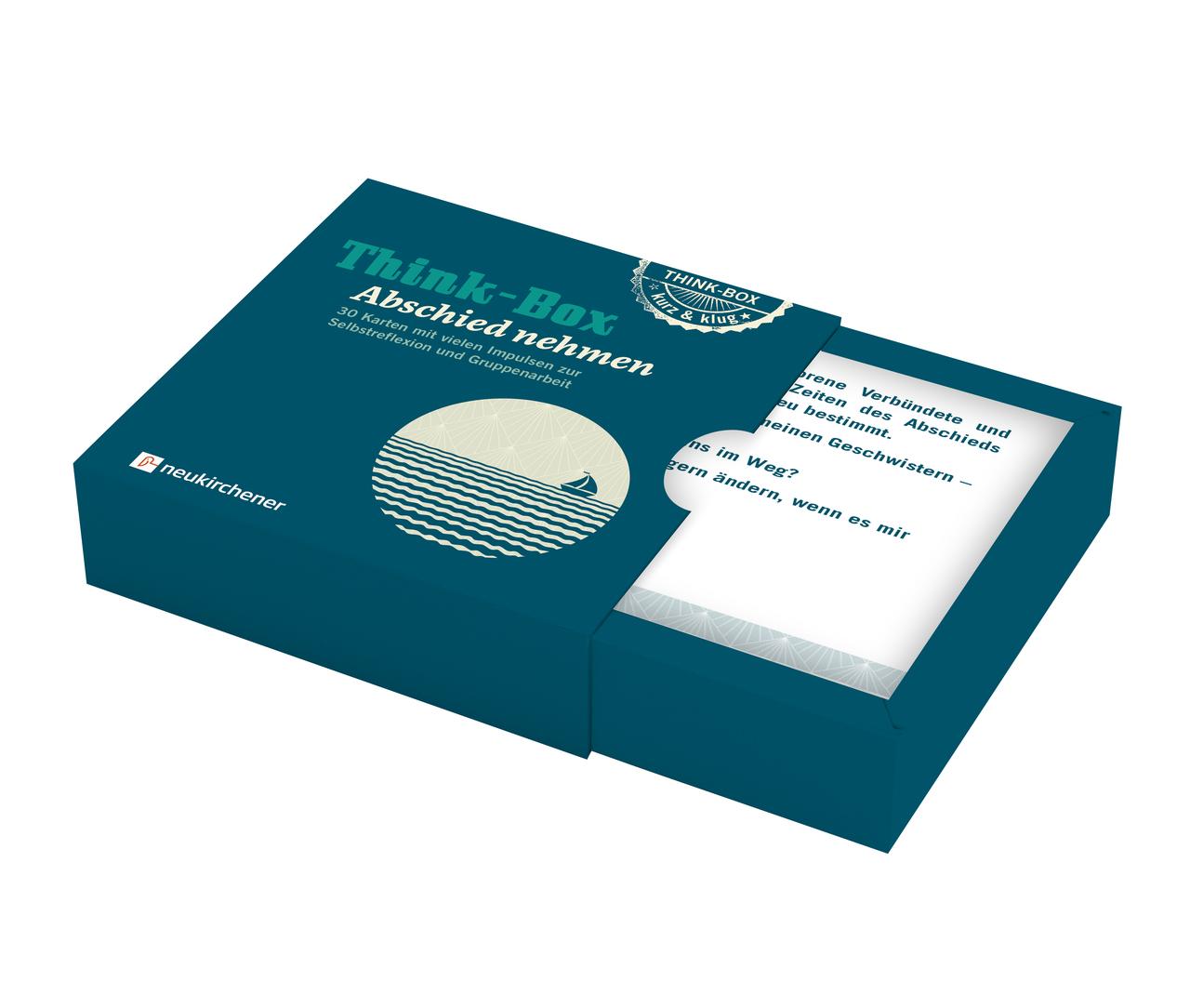 Cover: 9783761566961 | Think-Box - Abschied nehmen | Claudia Filker (u. a.) | Box | Think-Box
