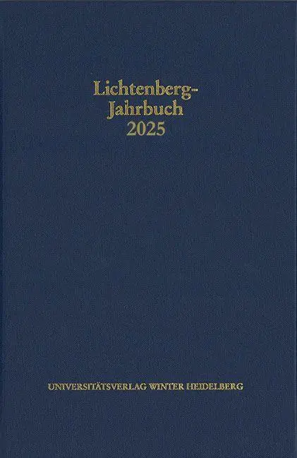 Lichtenberg-Jahrbuch 2025