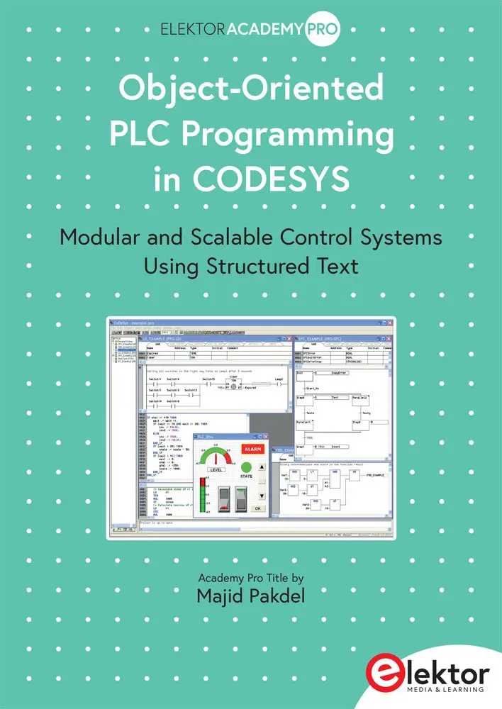 Cover: 9783895766961 | Object-Oriented PLC Programming in CODESYS | Majid Pakdel | Buch