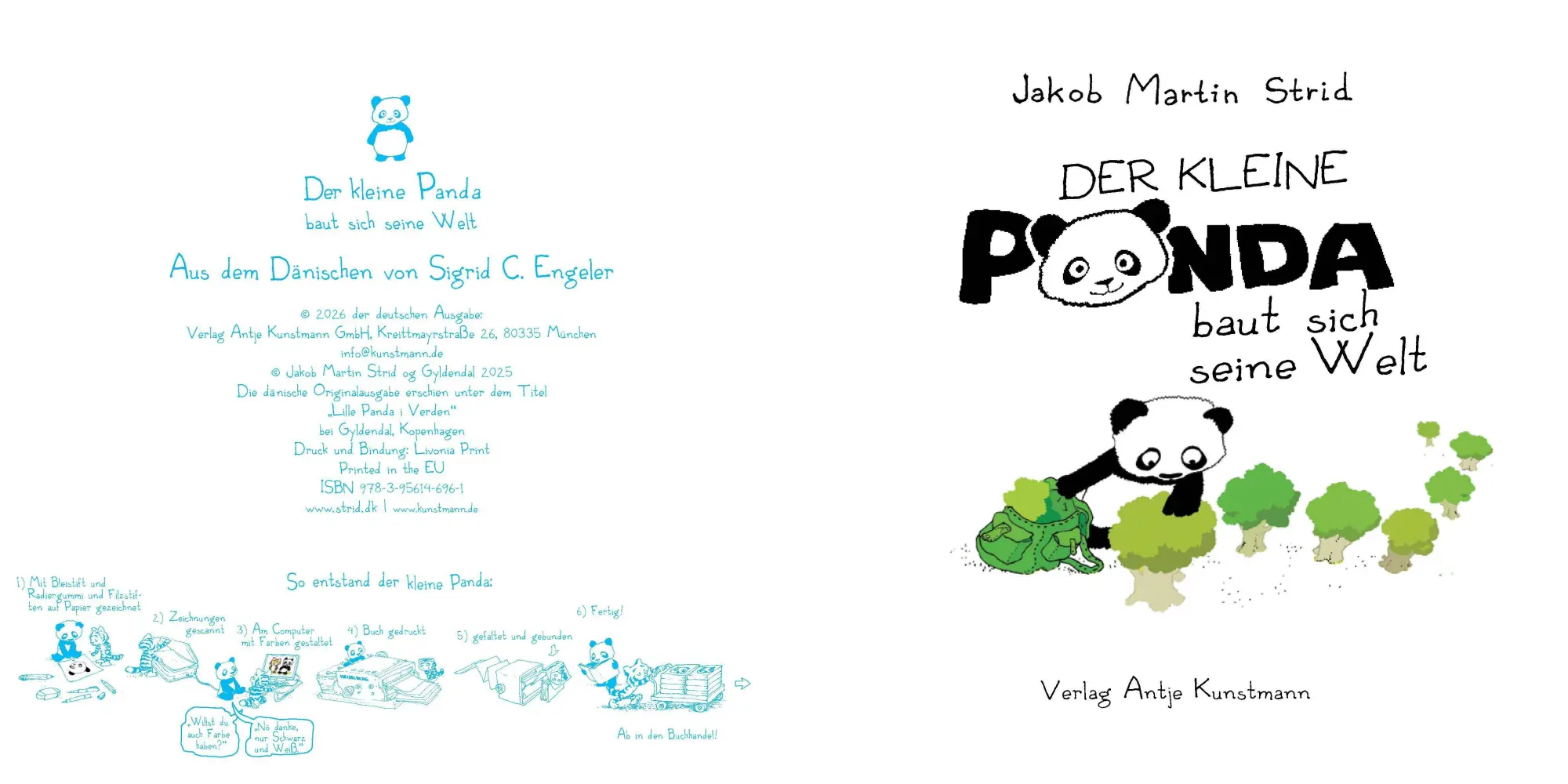 Bild: 9783956146961 | Der kleine Panda baut sich seine Welt | Jakob Martin Strid | Buch