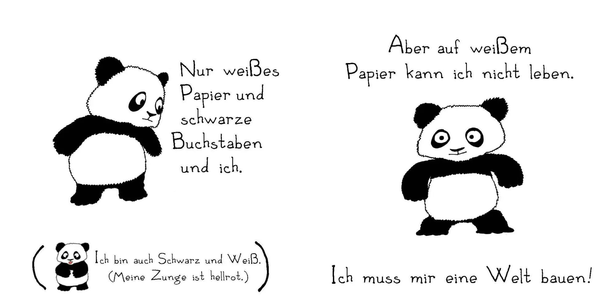 Bild: 9783956146961 | Der kleine Panda baut sich seine Welt | Jakob Martin Strid | Buch
