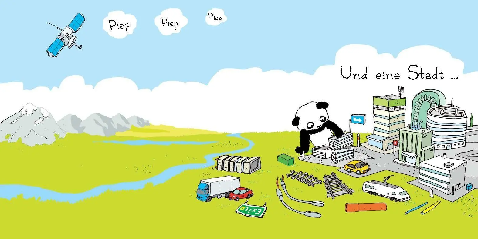 Bild: 9783956146961 | Der kleine Panda baut sich seine Welt | Jakob Martin Strid | Buch
