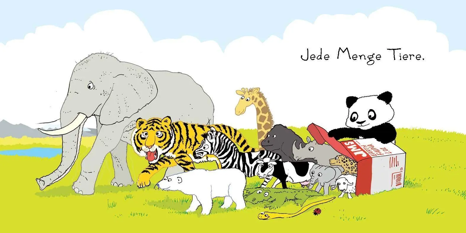Bild: 9783956146961 | Der kleine Panda baut sich seine Welt | Jakob Martin Strid | Buch