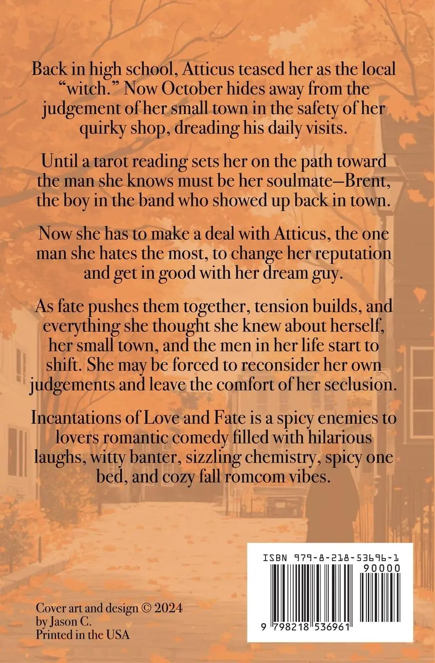 Rückseite: 9798218536961 | Incantations of Love and Fate | Amber Reed | Taschenbuch | Englisch