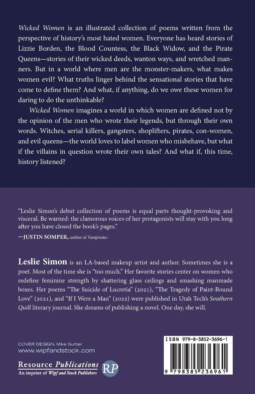 Rückseite: 9798385236961 | Wicked Women | Leslie Simon | Taschenbuch | Englisch | 2025