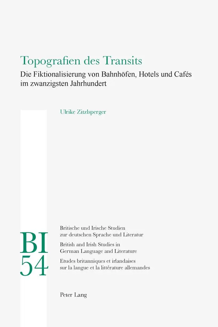Cover: 9783034317061 | Topografien des Transits | Ulrike Zitzlsperger | Taschenbuch | 288 S.