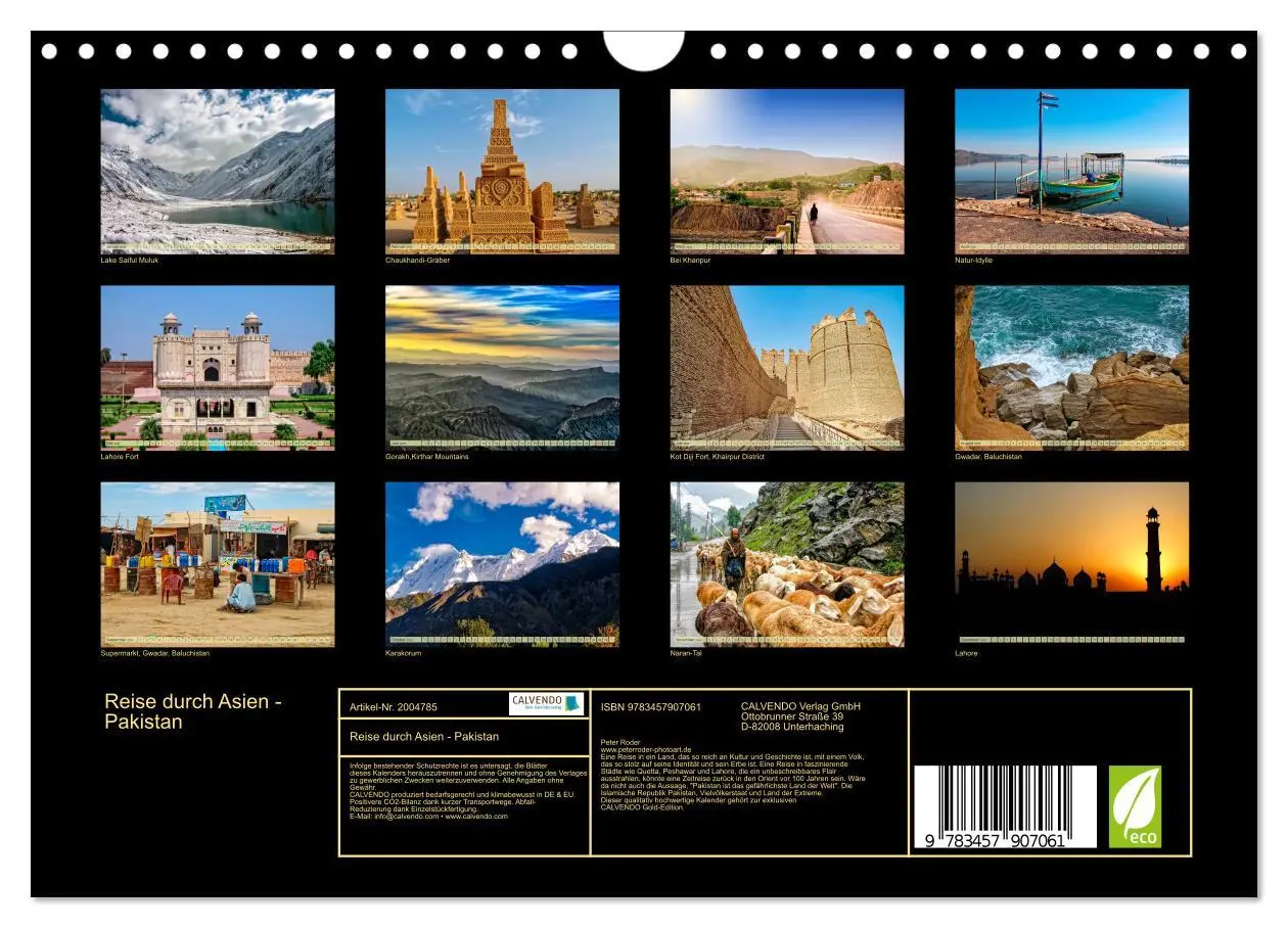 Bild: 9783457907061 | Reise durch Asien - Pakistan (Wandkalender 2026 DIN A4 quer),...