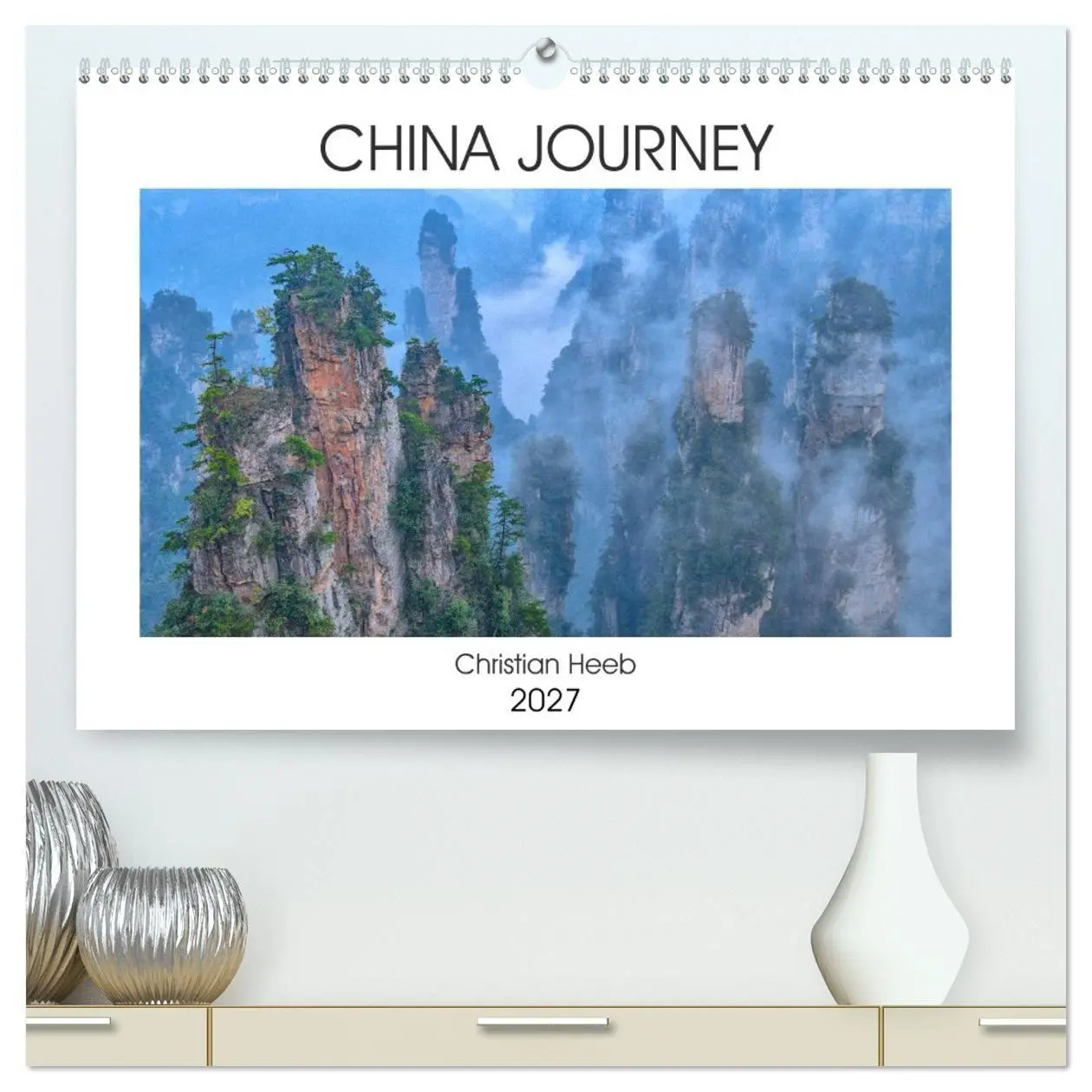 Cover: 9783569637061 | China Journey (hochwertiger Premium Wandkalender 2027 DIN A2 quer),...