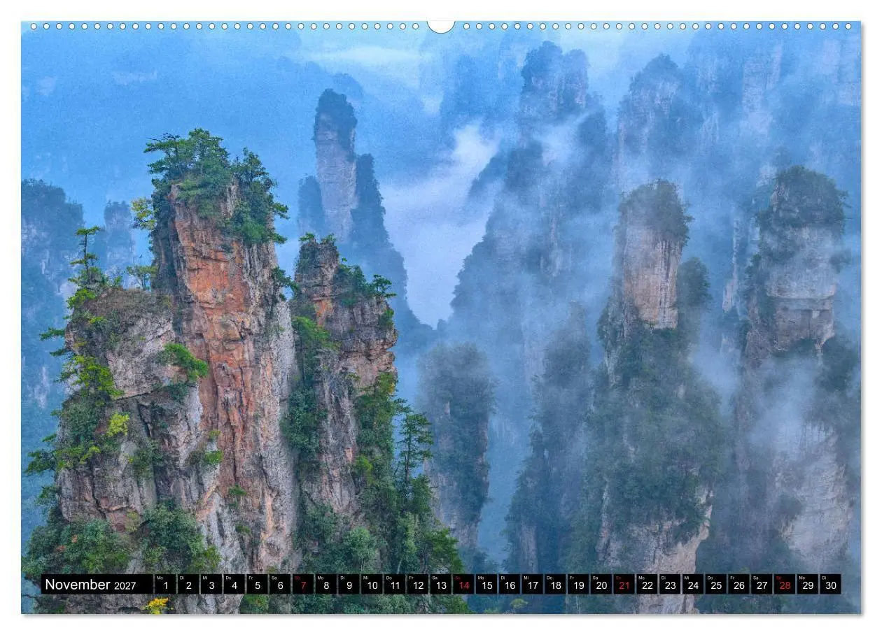 Bild: 9783569637061 | China Journey (hochwertiger Premium Wandkalender 2027 DIN A2 quer),...