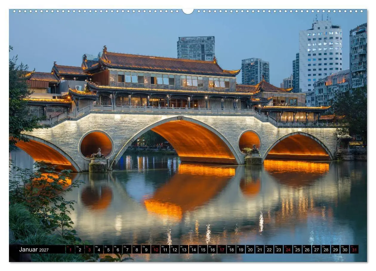 Bild: 9783569637061 | China Journey (hochwertiger Premium Wandkalender 2027 DIN A2 quer),...