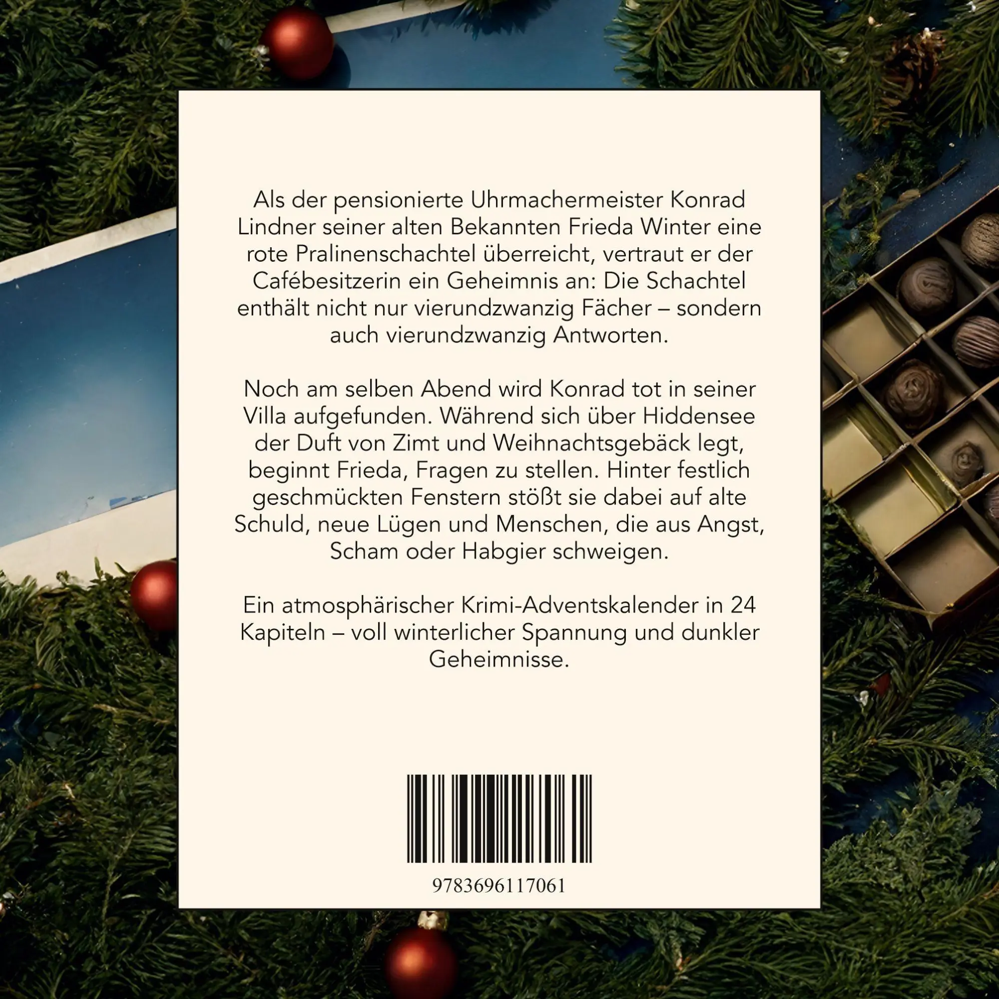 Rückseite: 9783696117061 | Mord auf Hiddensee | Der Krimi-Adventskalender in 24 Akten | Buch
