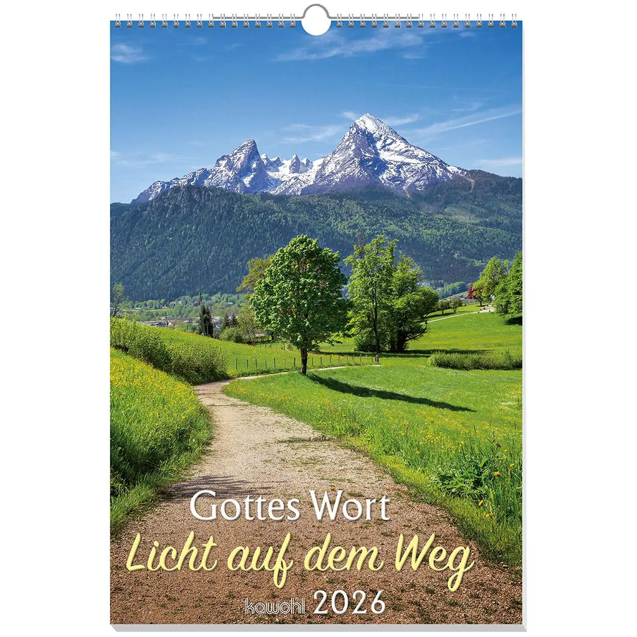 Cover: 9783754837061 | Gottes Wort - Licht auf dem Weg 2026 | Wandkalender | Kalender | 14 S.