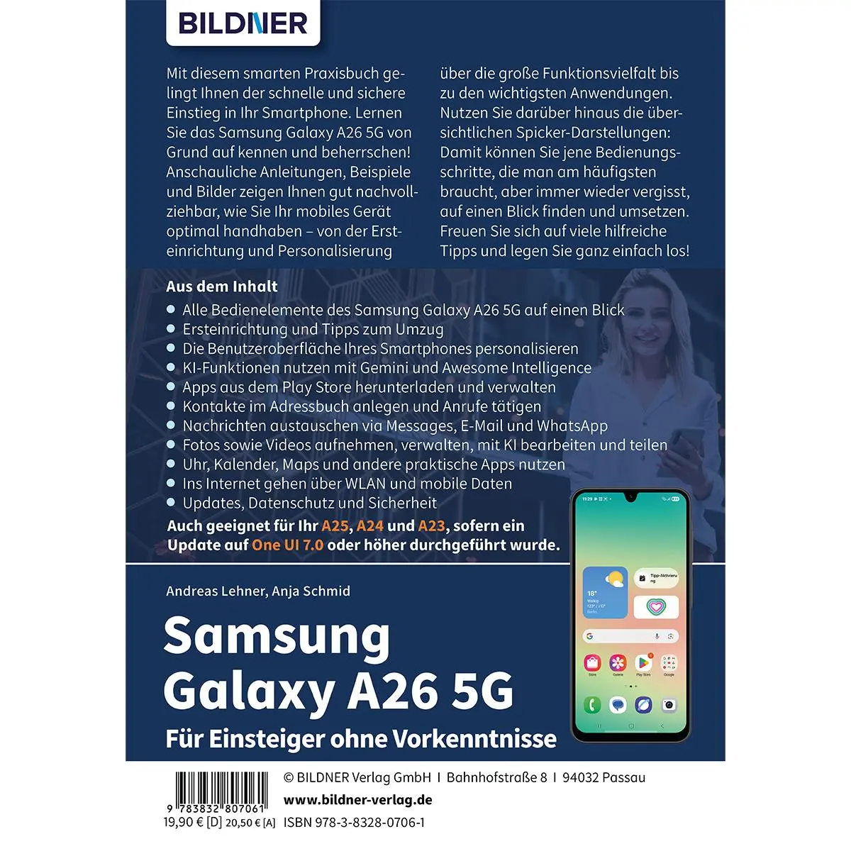 Rückseite: 9783832807061 | Samsung Galaxy A26 5G - Für Einsteiger ohne Vorkenntnisse | Buch