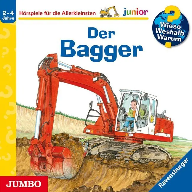 Cover: 9783833727061 | Wieso? Weshalb? Warum? Junior. Der Bagger | Niklas Heinecke | Audio-CD