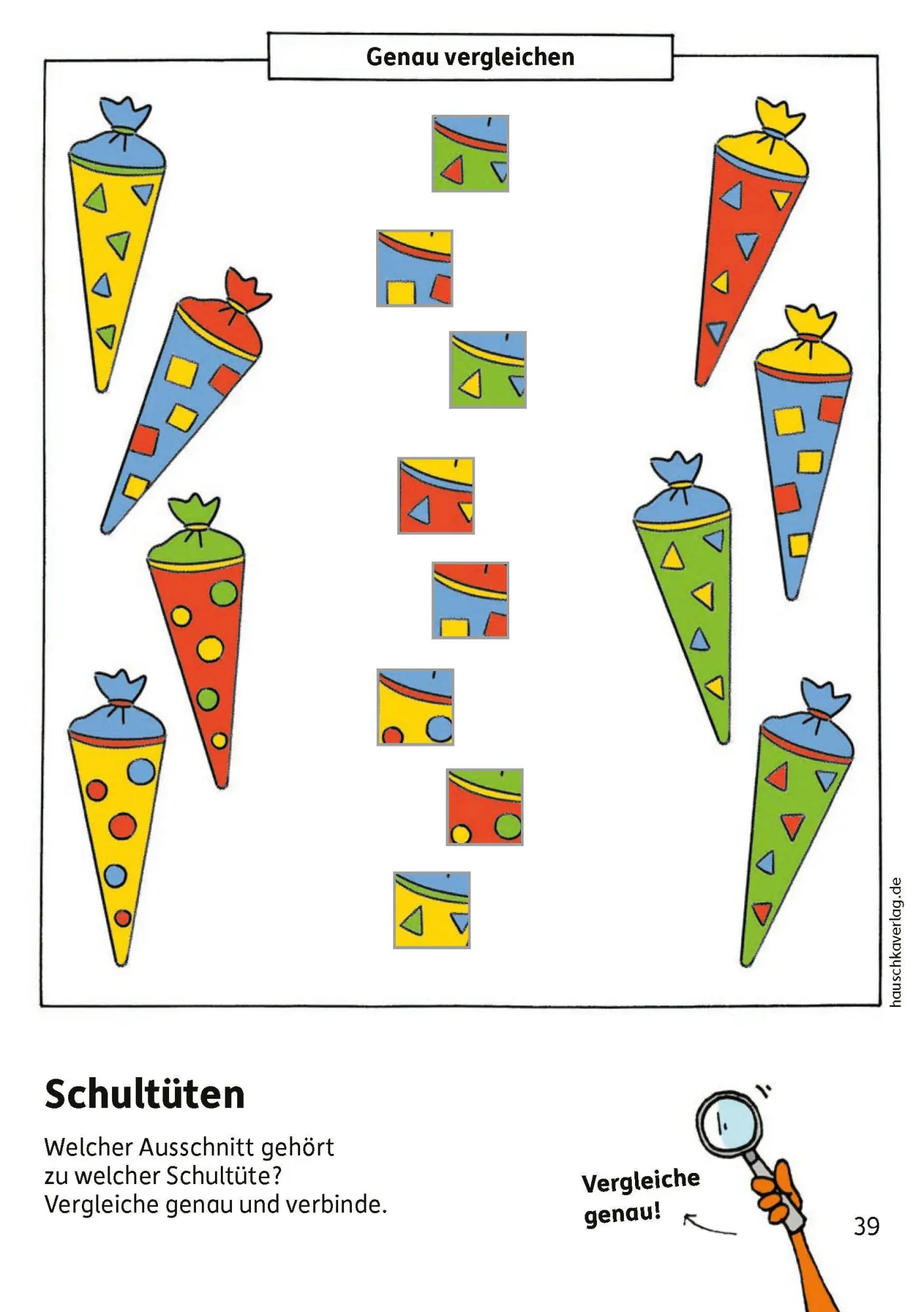 Bild: 9783881007061 | Schulstart-Block ab 6 Jahre - Kunterbunte Übungen zum Schulanfang