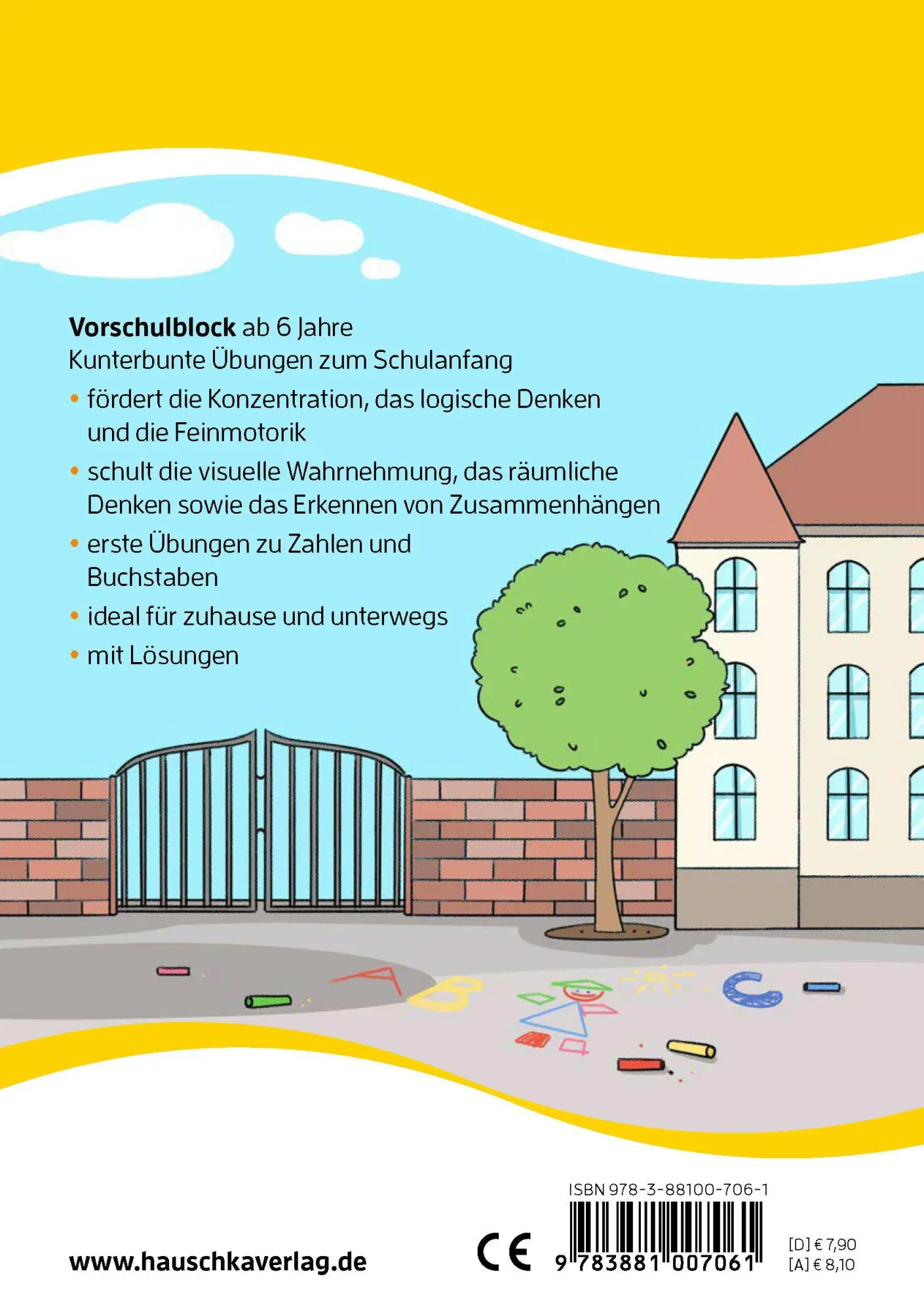 Bild: 9783881007061 | Schulstart-Block ab 6 Jahre - Kunterbunte Übungen zum Schulanfang