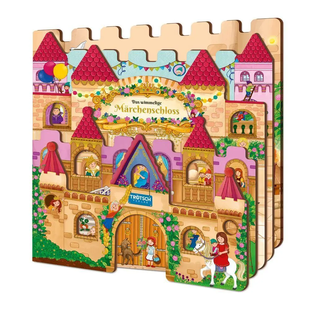 Cover: 9783988027061 | TRÖTSCH - Pappenbuch Das wimmelige Märchenschloss Ab 3 Jahren | KG