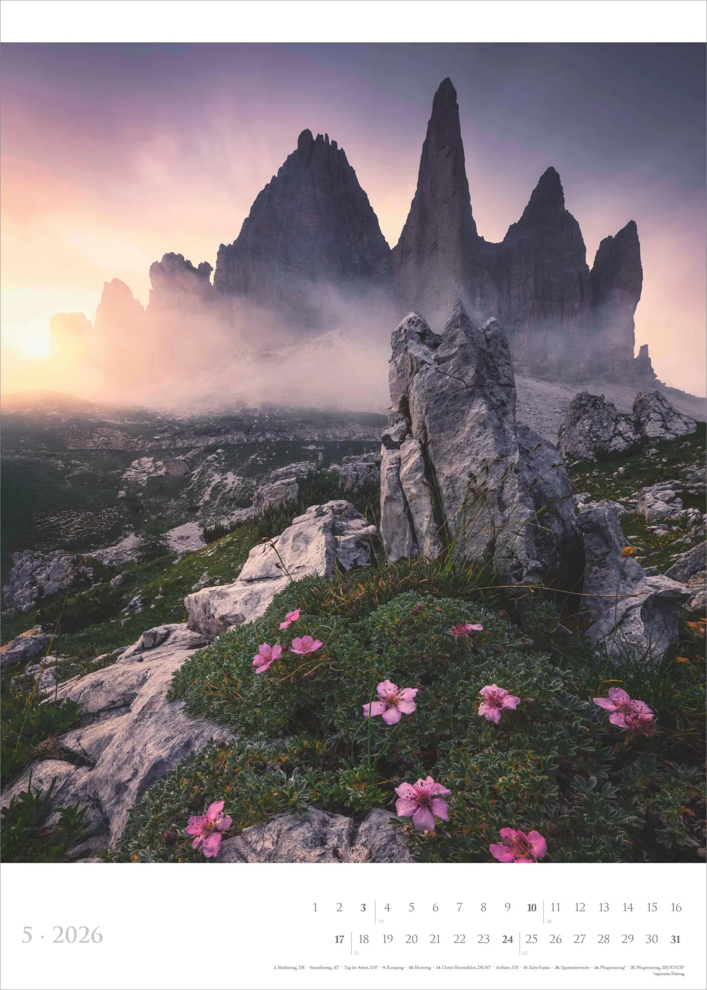 Bild: 4069095007161 | Spirit of Nature 2026 - Bildkalender XXL 50x70 cm - hochwertiger...