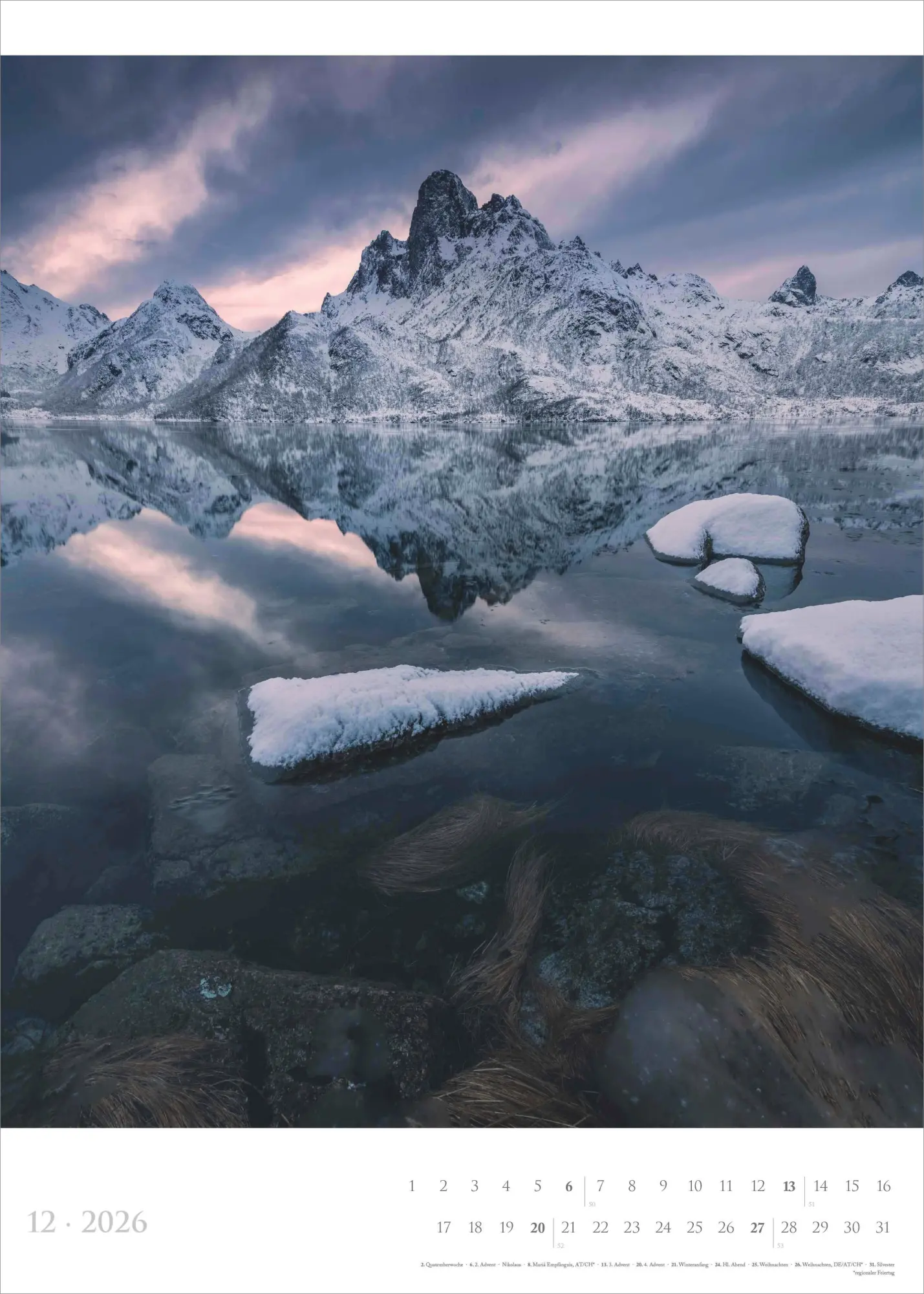 Bild: 4069095007161 | Spirit of Nature 2026 - Bildkalender XXL 50x70 cm - hochwertiger...