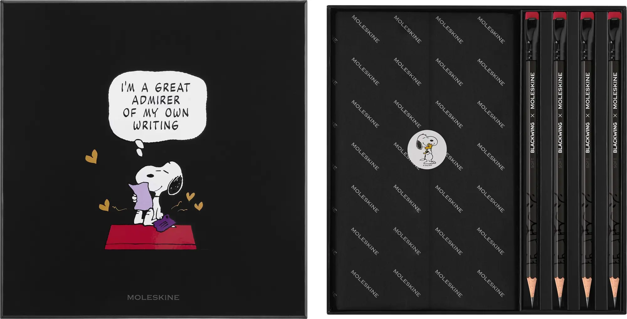 Bild: 8056999277161 | Moleskine Peanuts thematische Box limitierte Ausgabe, Snoopy...