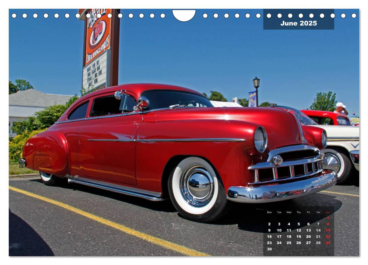 Bild: 9781325977161 | US Classic Cars (Wall Calendar 2025 DIN A4 landscape), CALVENDO 12...