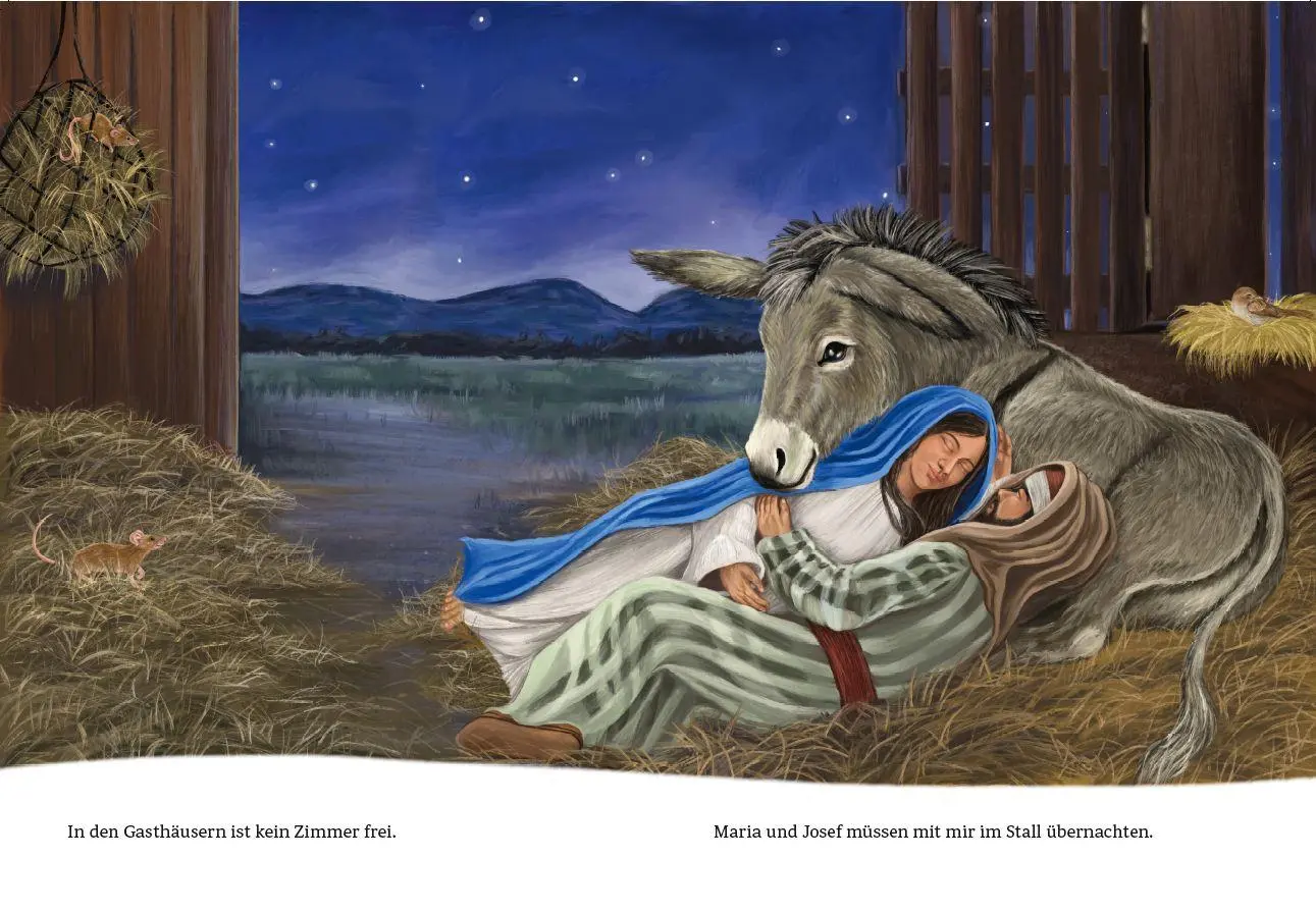Bild: 9783451717161 | Ich bin der kleine Esel aus der Weihnachtsgeschichte (Pappbilderbuch)