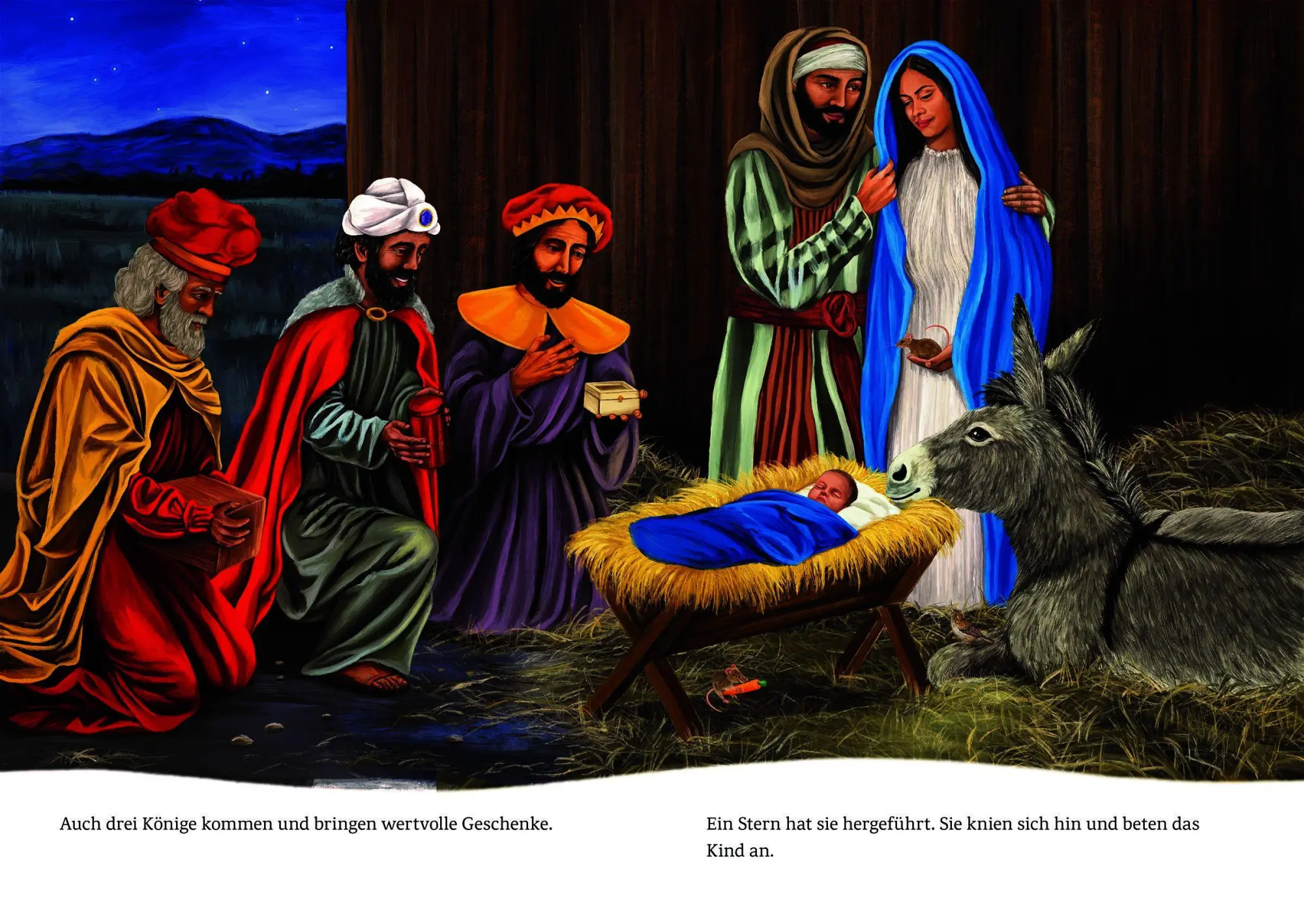 Bild: 9783451717161 | Ich bin der kleine Esel aus der Weihnachtsgeschichte (Pappbilderbuch)