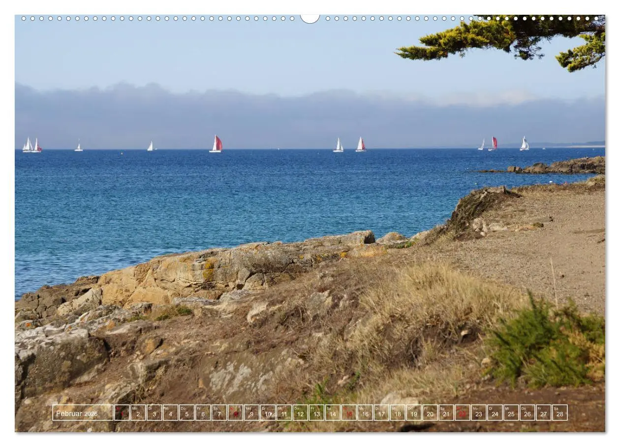 Bild: 9783457687161 | Anblicke und Ausblicke in der Bretagne (Wandkalender 2026 DIN A2...