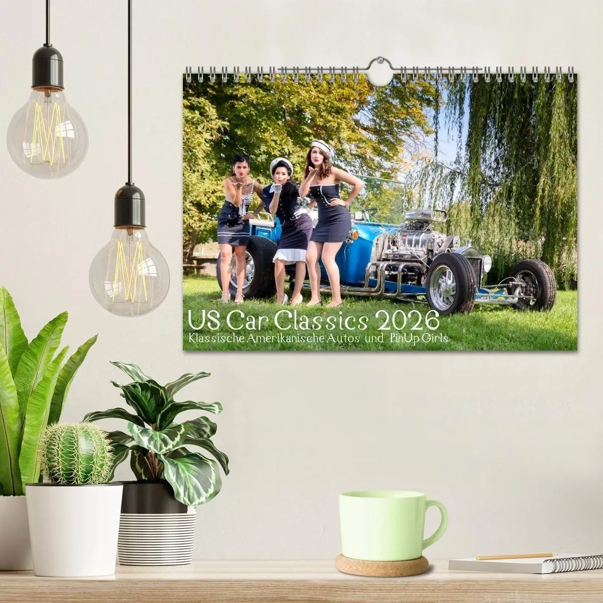 Bild: 9783516087161 | US Car Classics 2026 - Klassische amerikanische Autos und PinUp...