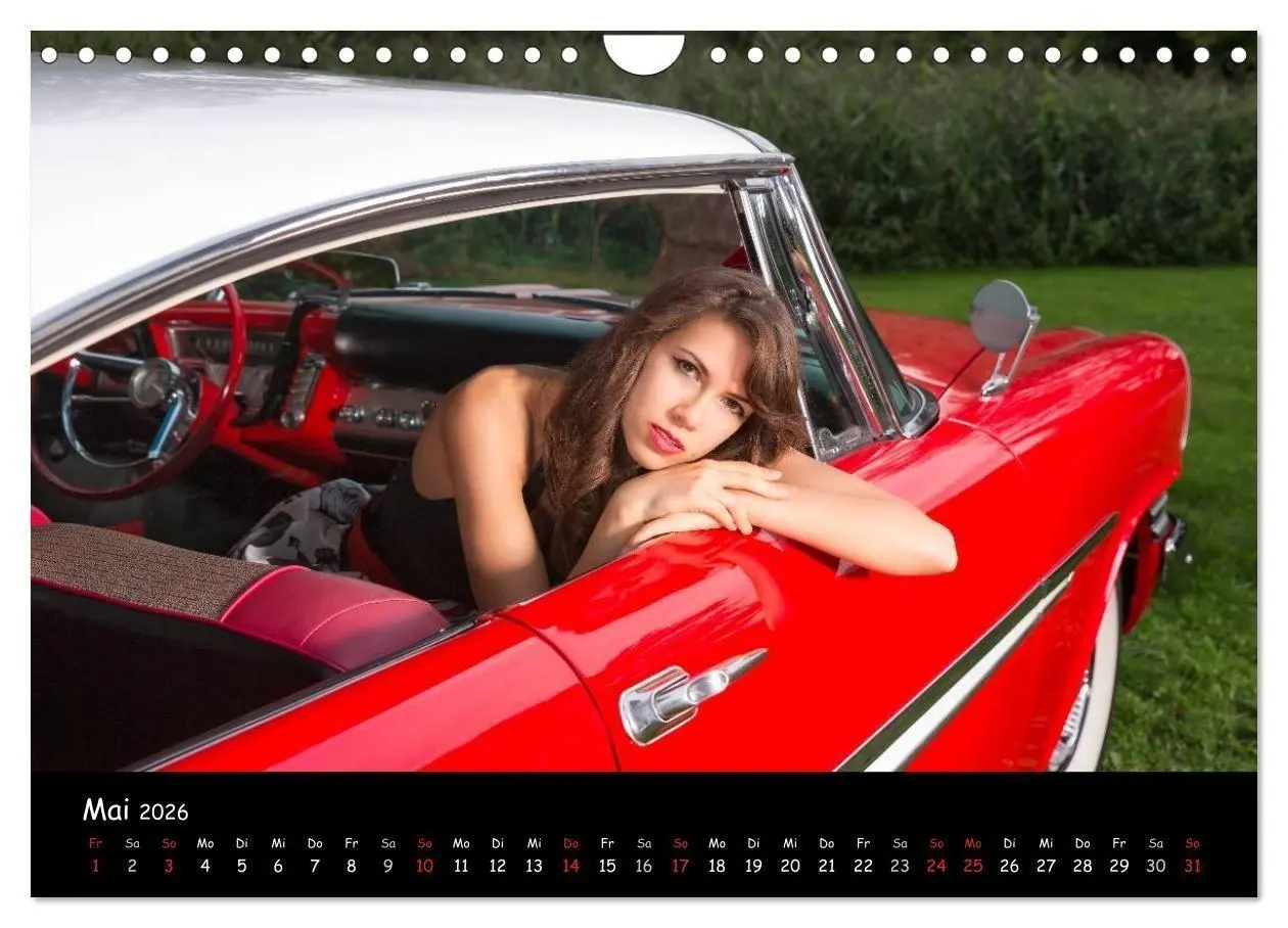 Bild: 9783516087161 | US Car Classics 2026 - Klassische amerikanische Autos und PinUp...