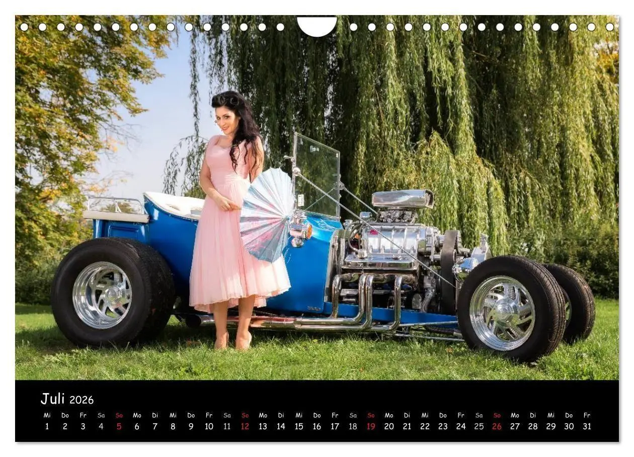 Bild: 9783516087161 | US Car Classics 2026 - Klassische amerikanische Autos und PinUp...