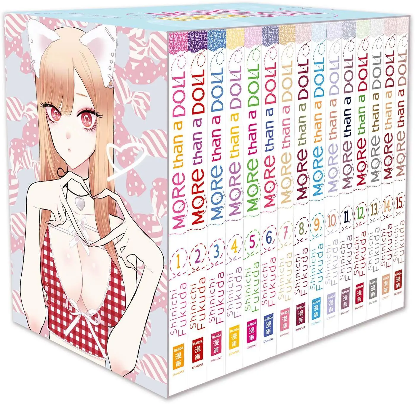Cover: 9783755507161 | More than a Doll Schuber mit Band 1-15 | Shinichi Fukuda | Taschenbuch