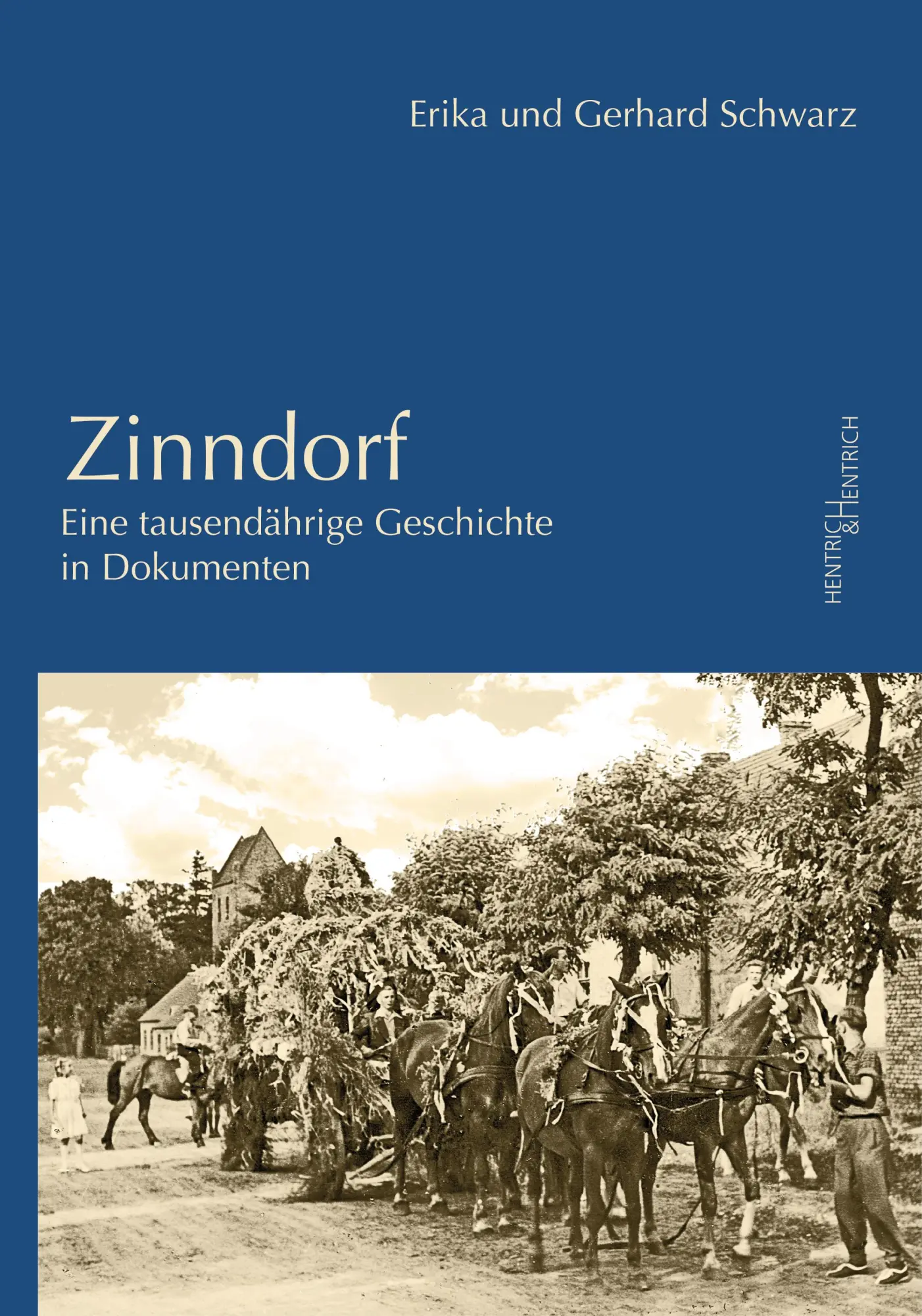 Cover: 9783955657161 | Zinndorf | Eine tausendjährige Geschichte in Dokumenten | Buch | 2025