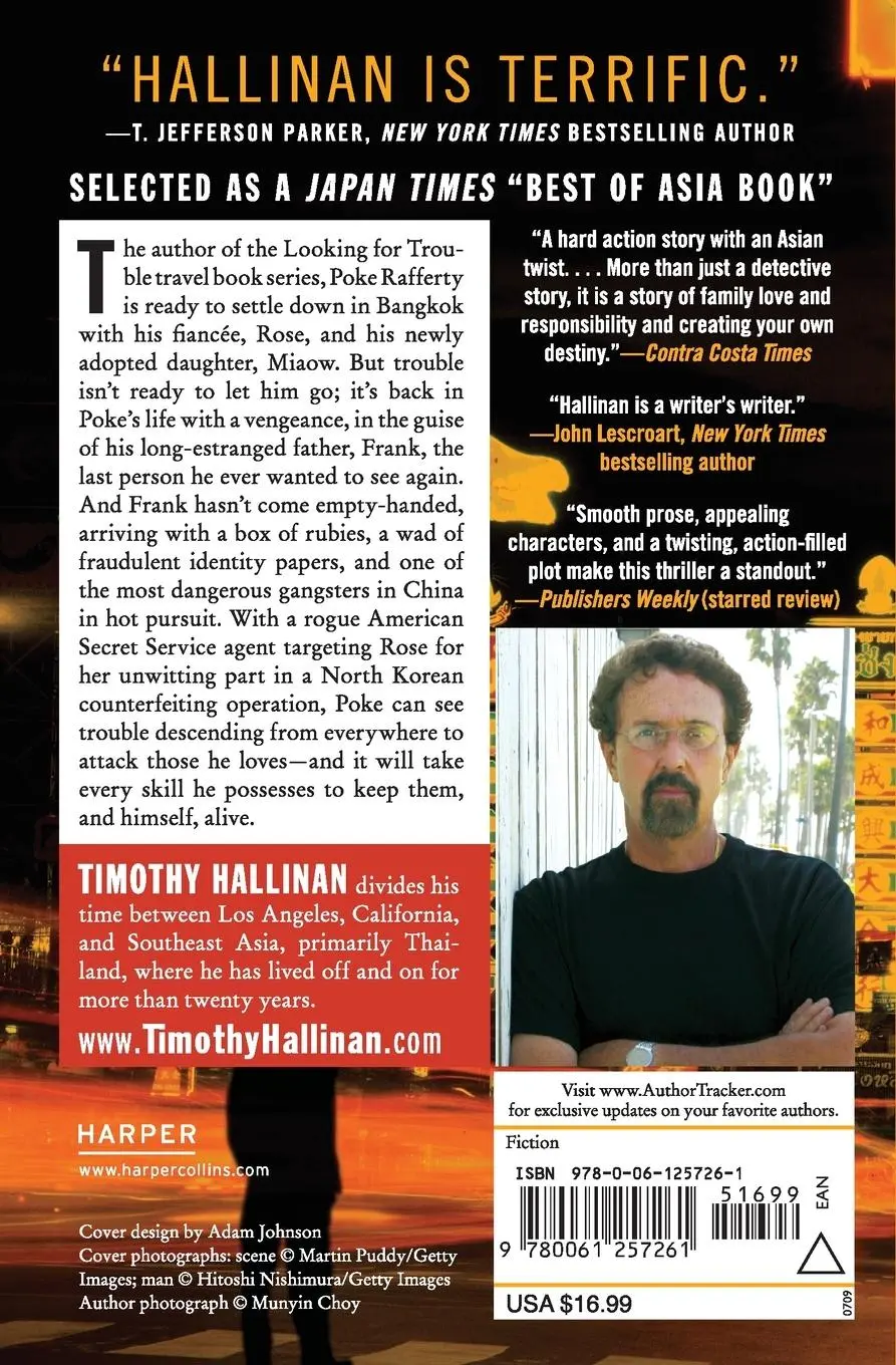 Rückseite: 9780061257261 | The Fourth Watcher | Timothy Hallinan | Taschenbuch | Englisch | 2020