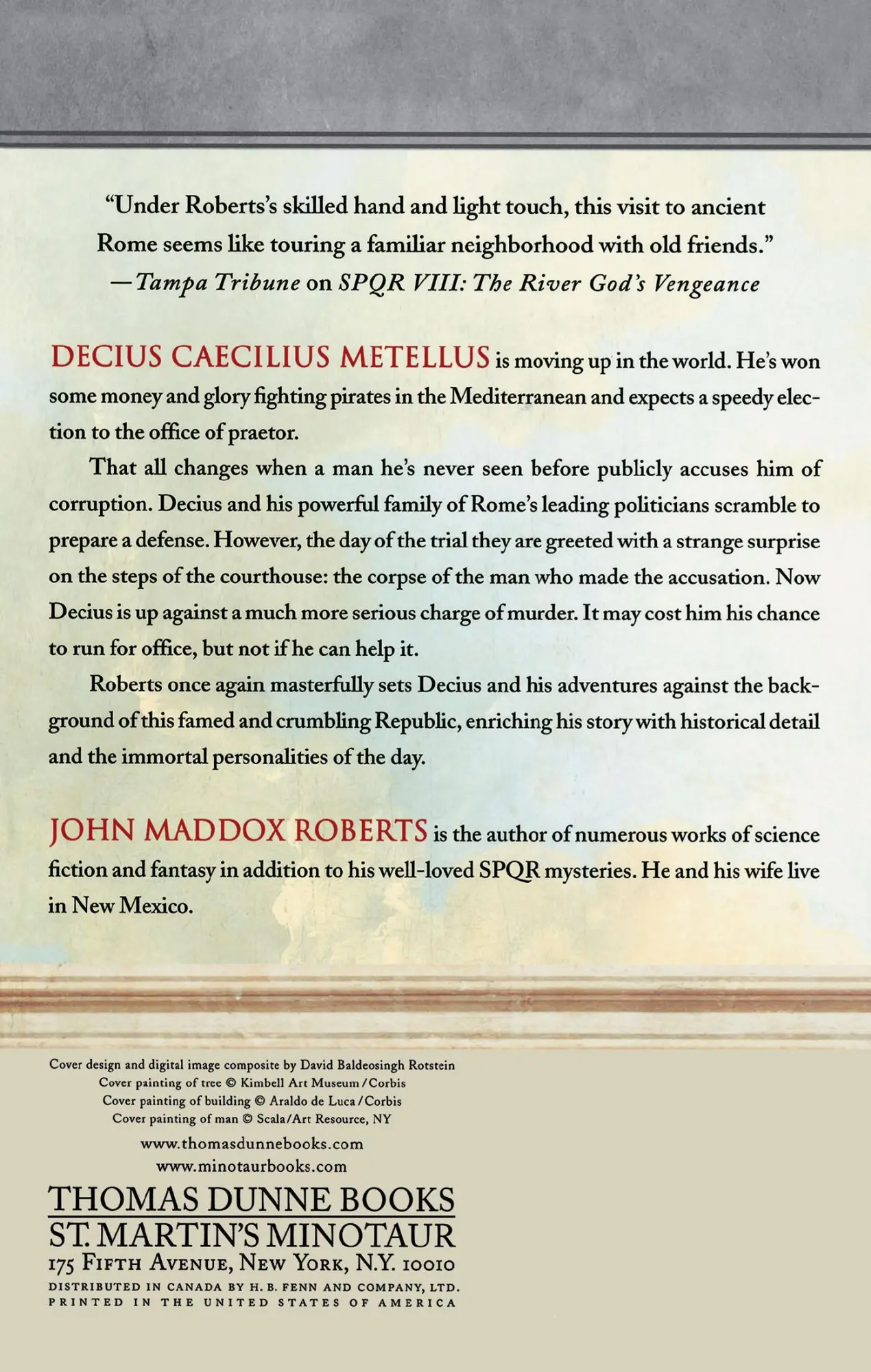 Rückseite: 9780312337261 | A Point of Law | John Maddox Roberts | Taschenbuch | Englisch | 2000