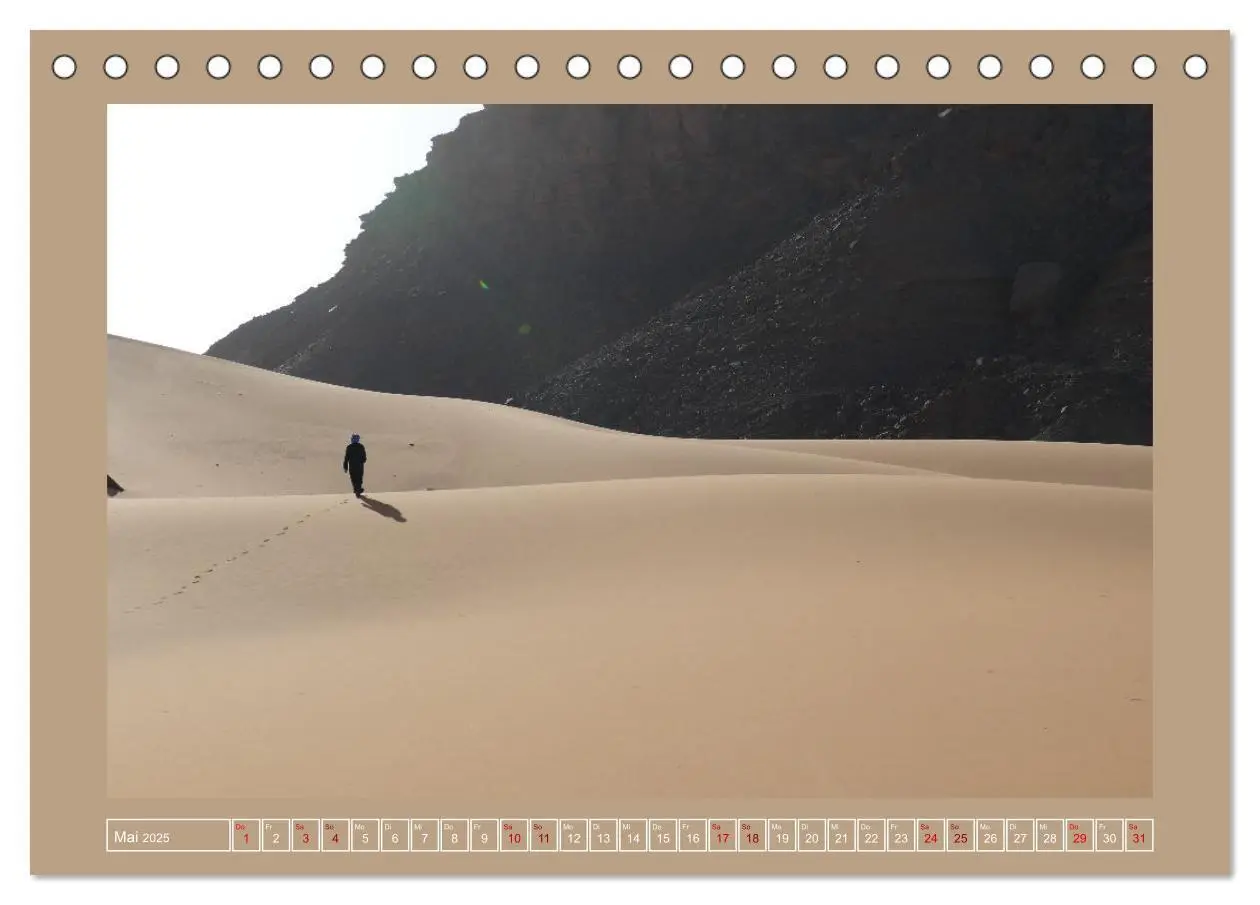 Bild: 9783435107261 | Algerien - Schluchten und Sandberge in den Tassilis (Tischkalender...