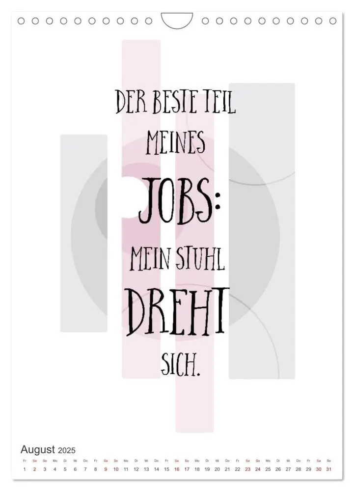 Bild: 9783435897261 | Mit Humor durch den Arbeitstag (Wandkalender 2025 DIN A4 hoch),...