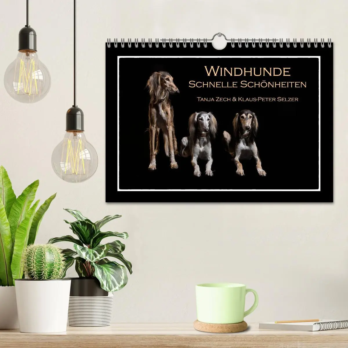 Bild: 9783457747261 | Windhunde - Schnelle Schönheiten (Wandkalender 2026 DIN A4 quer),...