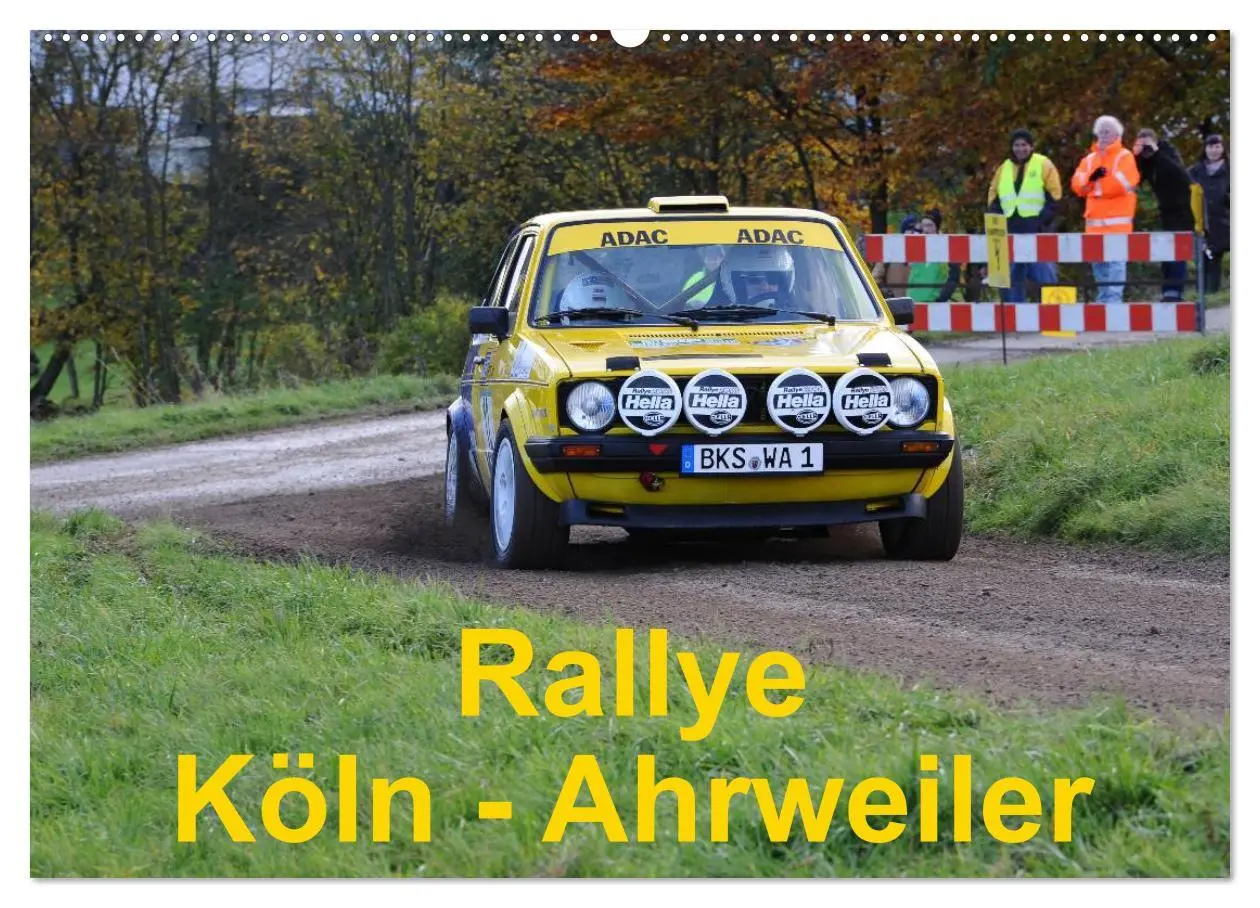 Cover: 9783516077261 | Rallye, Köln - Ahrweiler (Wandkalender 2026 DIN A2 quer), CALVENDO...