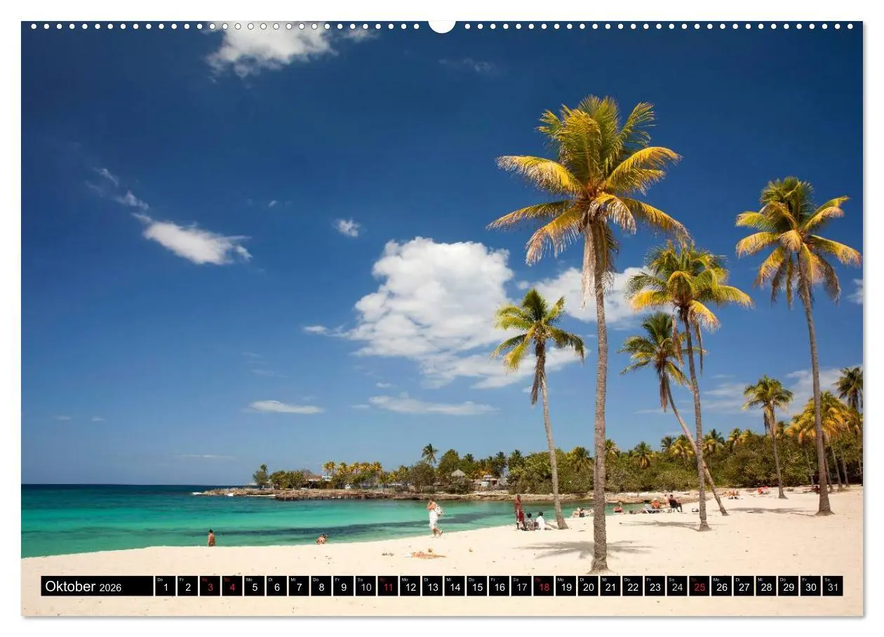 Bild: 9783516147261 | Cuba (Wandkalender 2026 DIN A2 quer), CALVENDO Monatskalender | 2026
