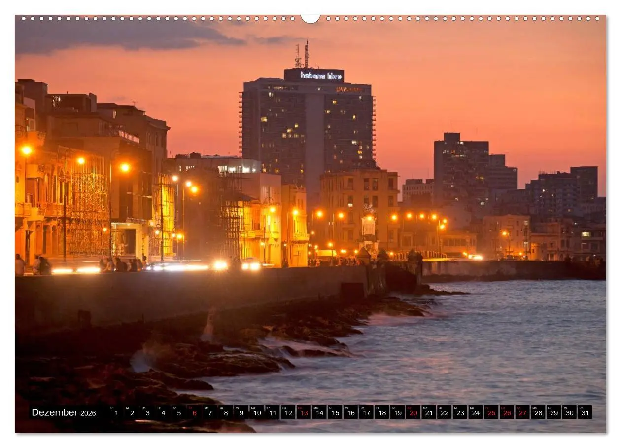 Bild: 9783516147261 | Cuba (Wandkalender 2026 DIN A2 quer), CALVENDO Monatskalender | 2026