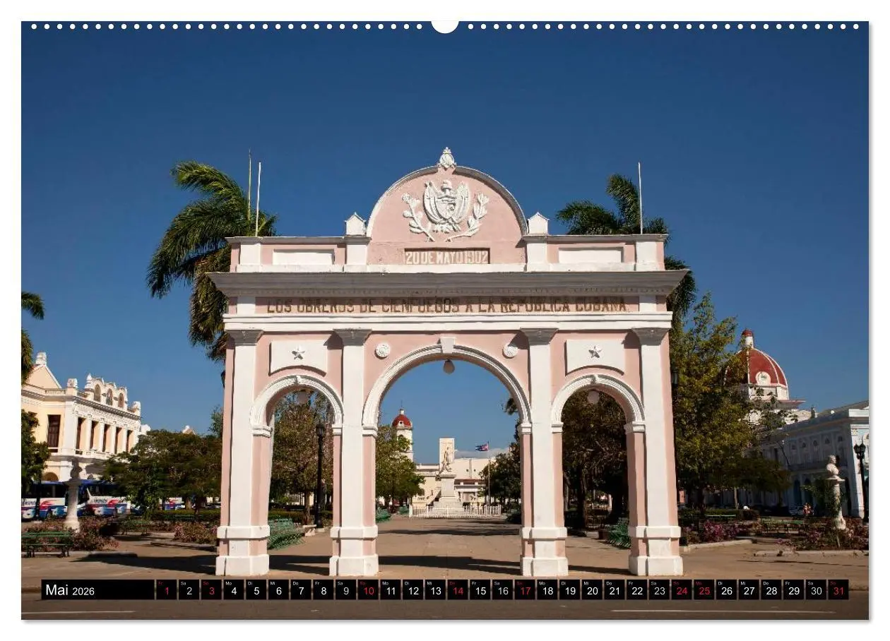 Bild: 9783516147261 | Cuba (Wandkalender 2026 DIN A2 quer), CALVENDO Monatskalender | 2026