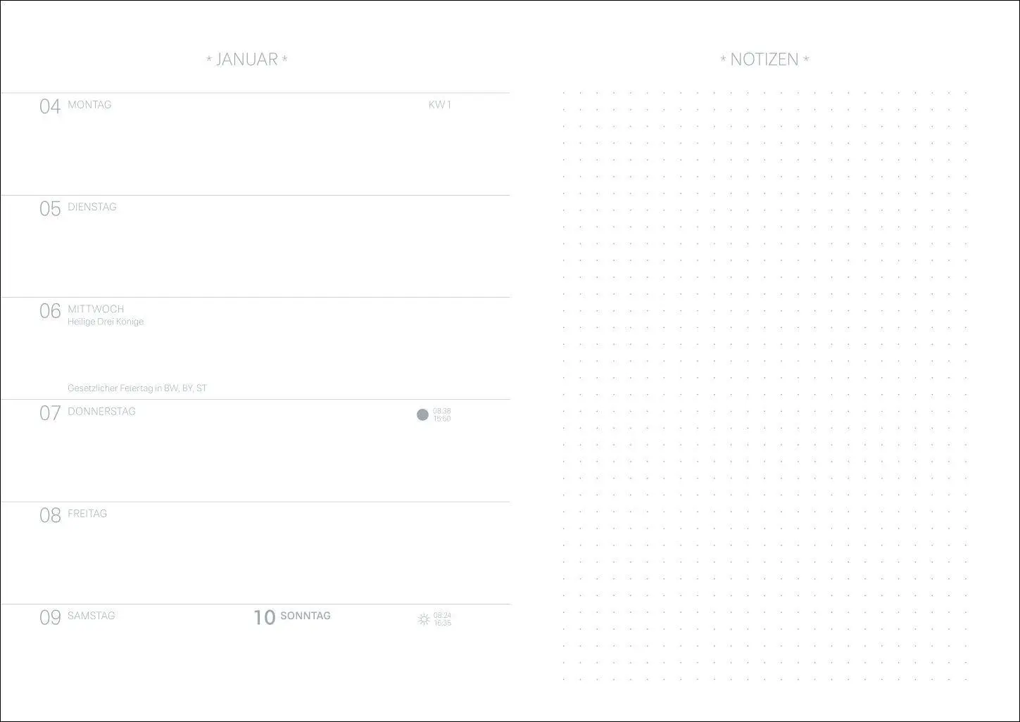Bild: 9783756417261 | Design Diary Summertime 2027 | Buch | Bullet Journal Kalender Heye