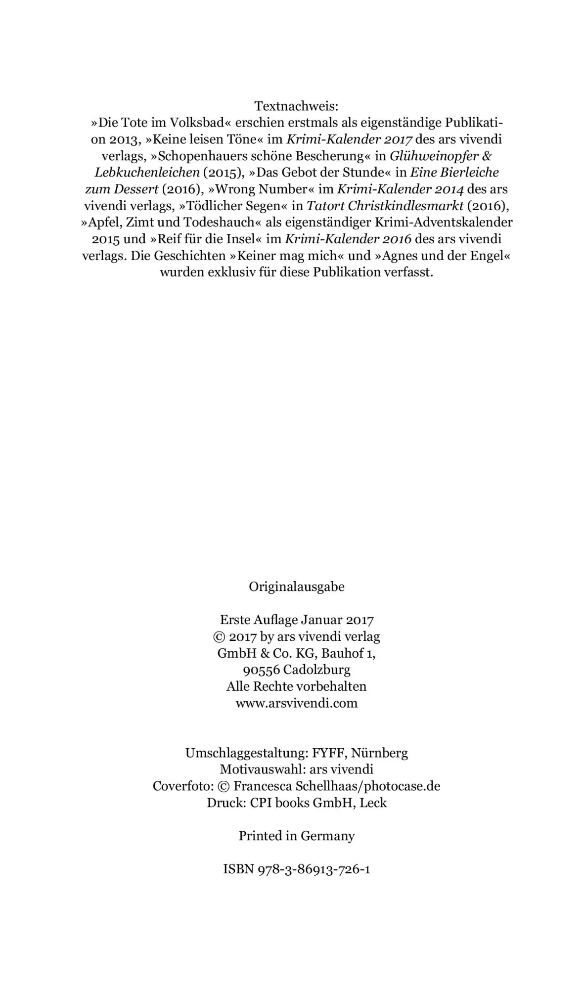 Bild: 9783869137261 | Tod auf Fränkisch | 10 Kriminalgeschichten | Jan Beinßen | Buch | 2017