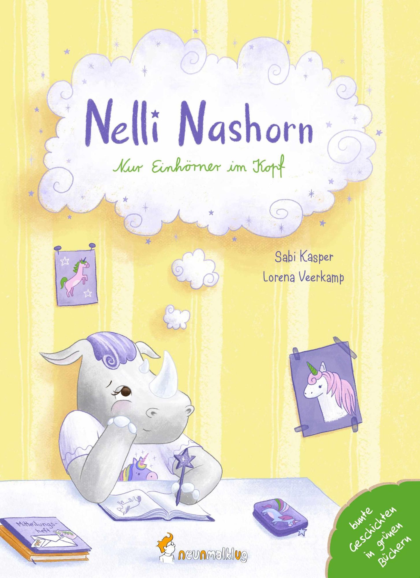 Cover: 9783945677261 | Nelli Nashorn. Nur Einhörner im Kopf | Sabi Kasper | Buch | 72 S.