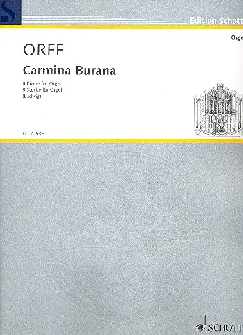 Cover: 9790001157261 | Carmina Burana | 8 Pieces | Carl Orff | Buch | 2009 | Schott Music
