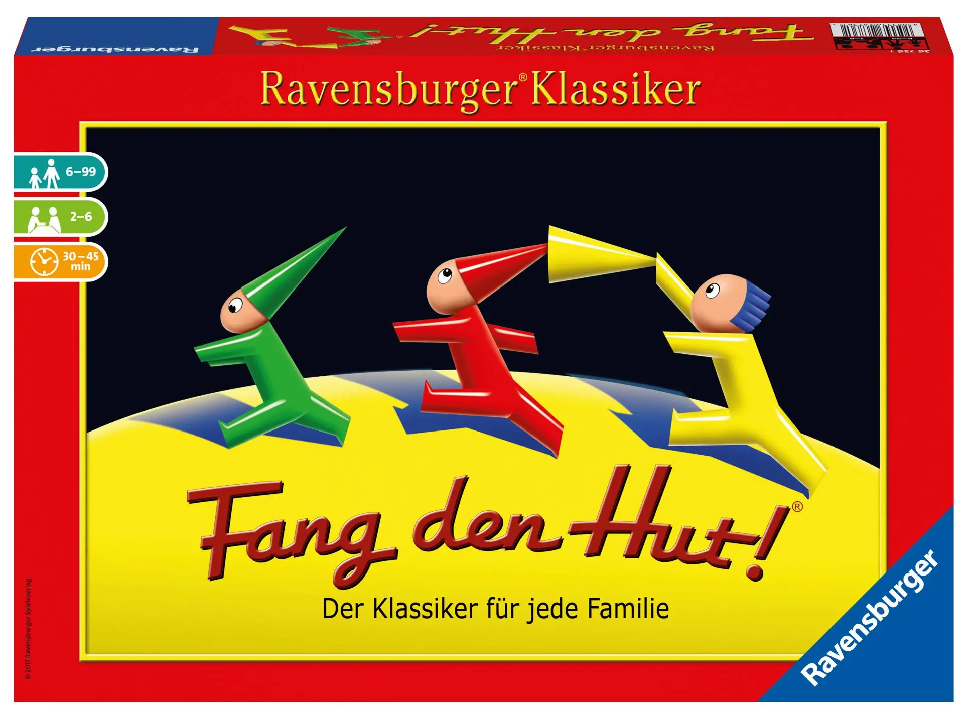 Cover: 4005556267361 | Fang den Hut!® | Der Klassiker für jede Familie | Spiel | 26736 | 2017