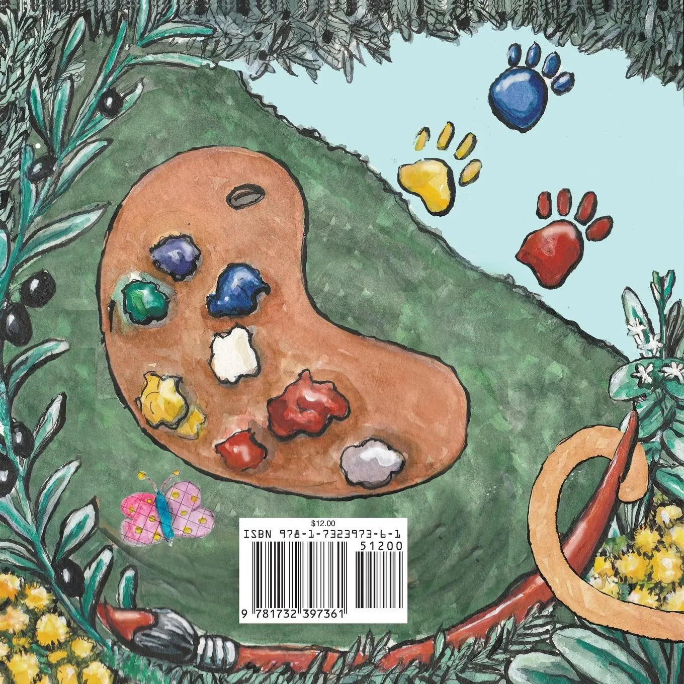 Rückseite: 9781732397361 | Don Gateau le Chat à Trois Pattes de Seborga | Diane Kane | Buch