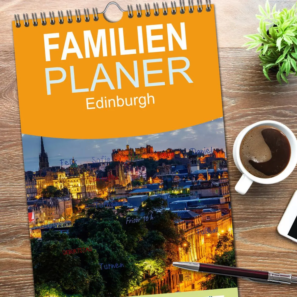 Bild: 9783516517361 | Familienplaner 2026 - Edinburgh - Impressionen aus der schottischen...