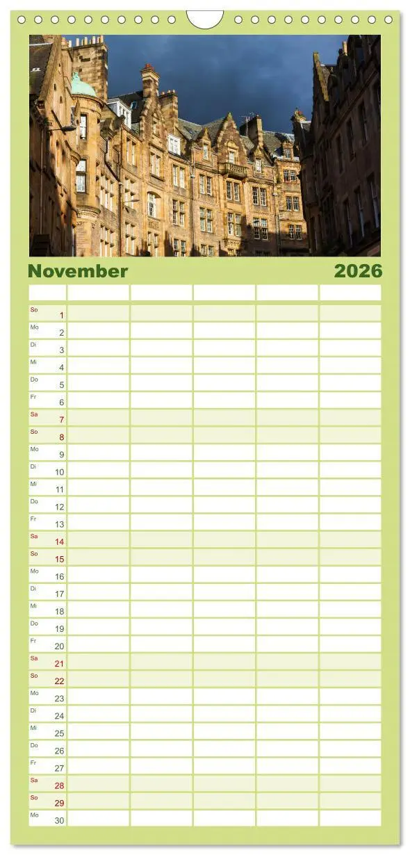 Bild: 9783516517361 | Familienplaner 2026 - Edinburgh - Impressionen aus der schottischen...